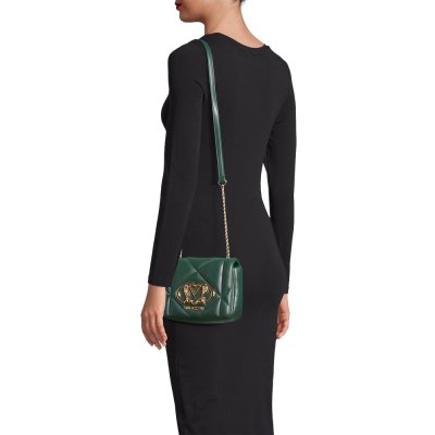 THE EMBOSSED Q CROSSBODY BAG